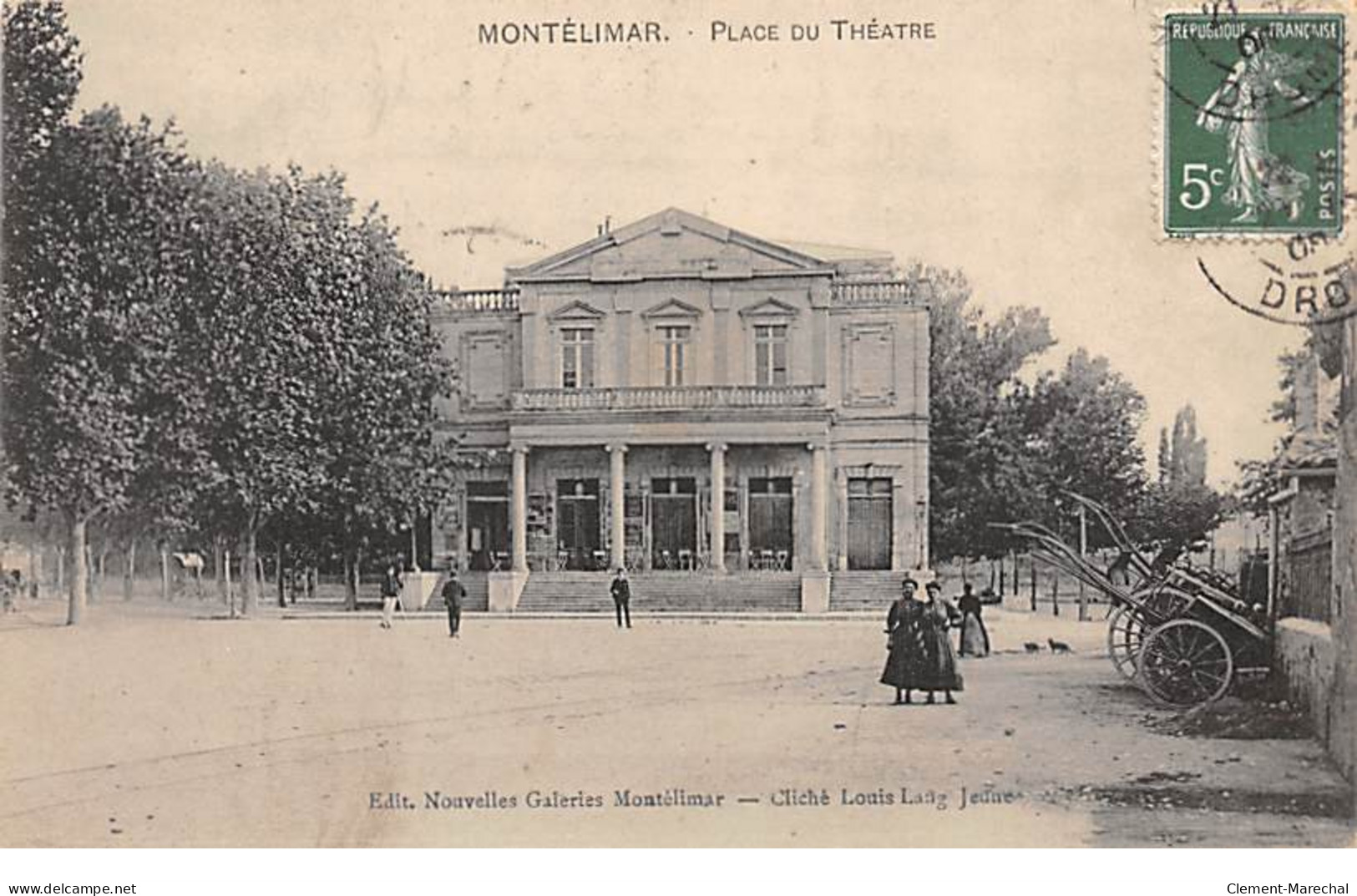 MONTELIMAR - Place Du Théâtre - Très Bon état - Montelimar