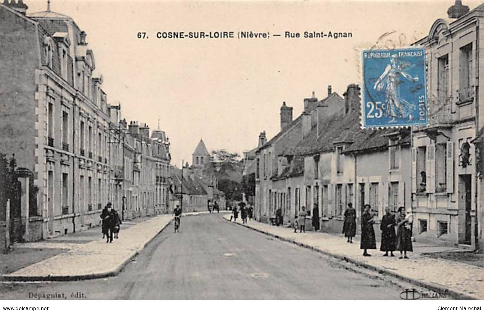 COSNE SUR LOIRE - Rue Saint Agnan - Très Bon état - Cosne Cours Sur Loire