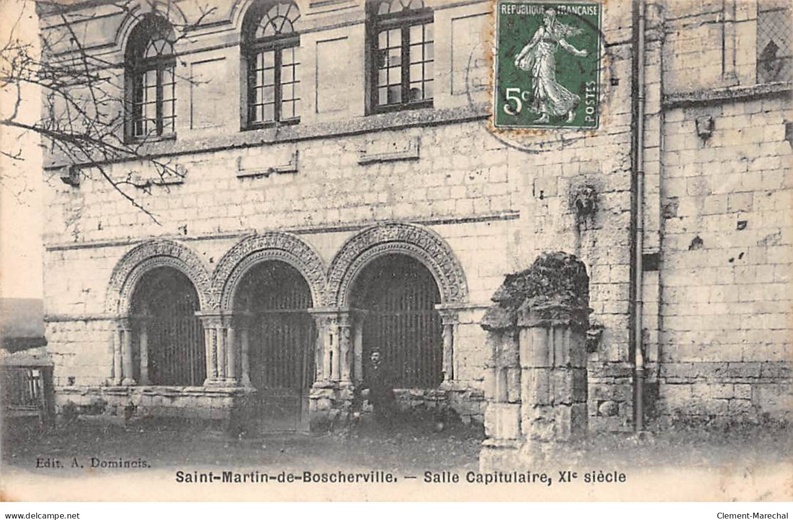 SAINT MARTIN DE BOSCHERVILLE - Salle Capitulaire - Très Bon état - Saint-Martin-de-Boscherville