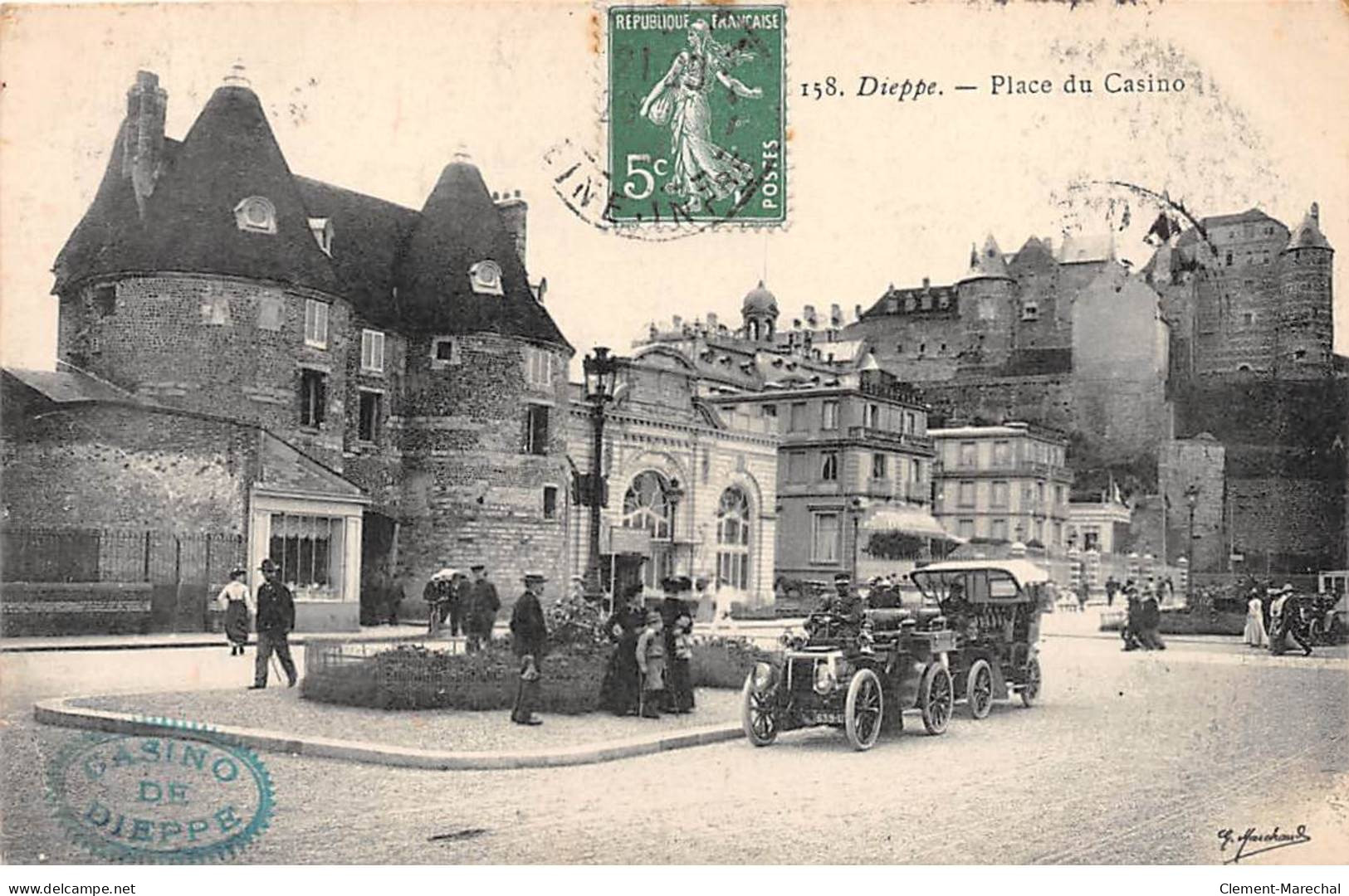 DIEPPE - Place Du Casino - Très Bon état - Dieppe