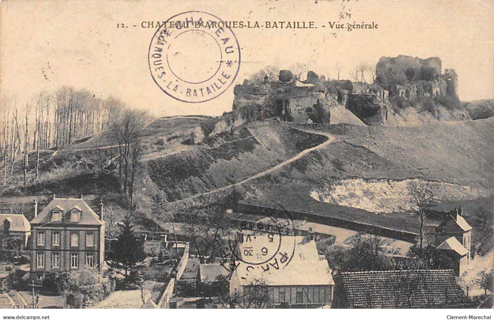 Château D'ARQUES LA BATAILLE - Vue Générale - Très Bon état - Arques-la-Bataille