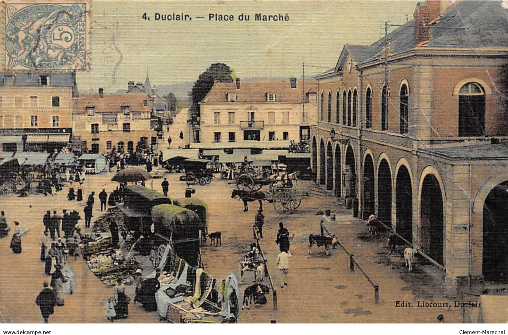 DUCLAIR - Place Du Marché - état - Duclair