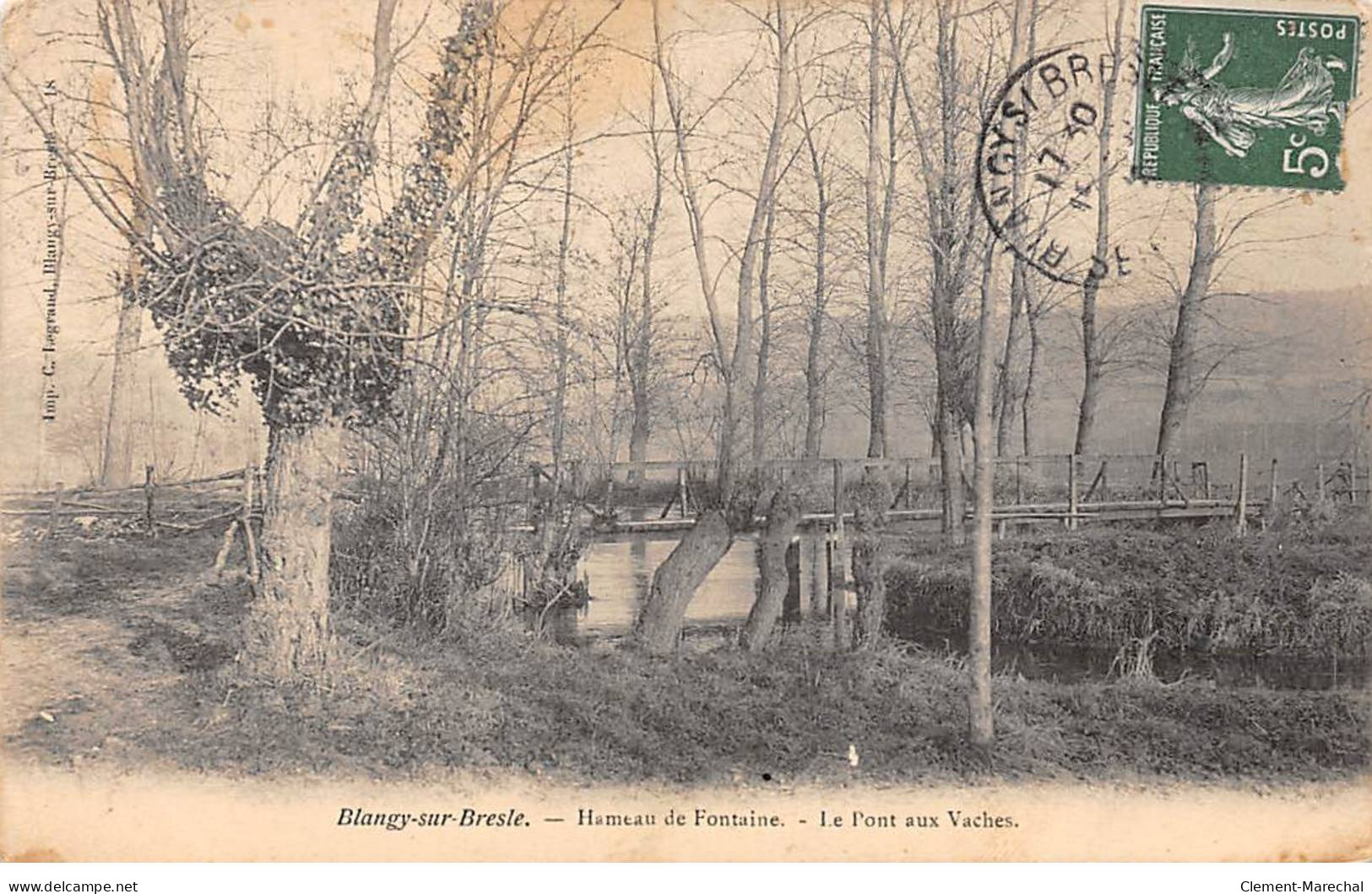 BLANGY SUR BRESLE - Hameau De Fontaine - Le Pont Aux Vaches - Très Bon état - Blangy-sur-Bresle