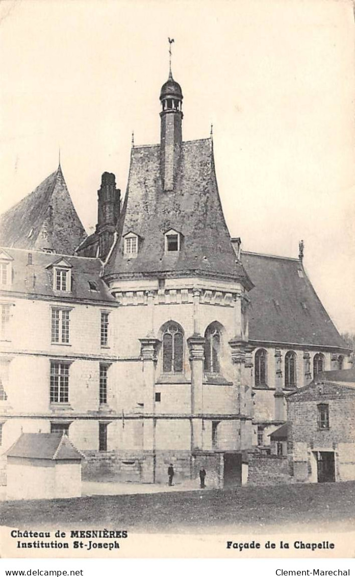 Château De MESNIERES - Institution Saint Joseph - Façade Du Château - Très Bon état - Mesnières-en-Bray