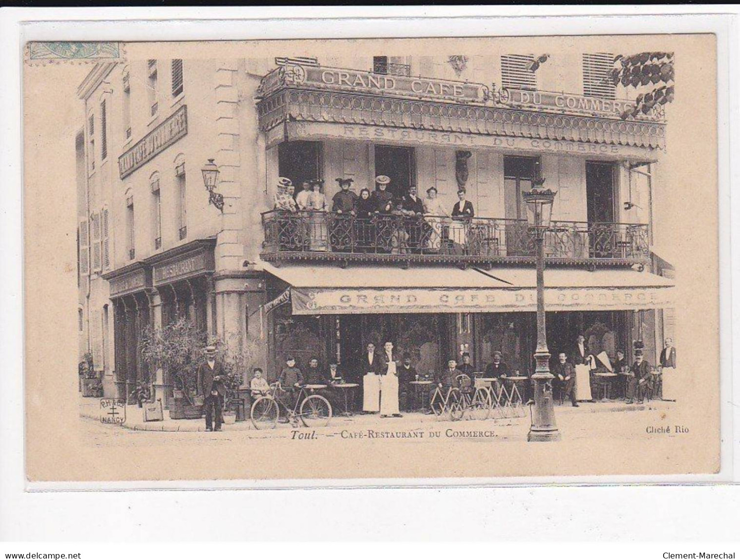 TOUL : Café-Restaurant Du Commerce - Très Bon état - Toul