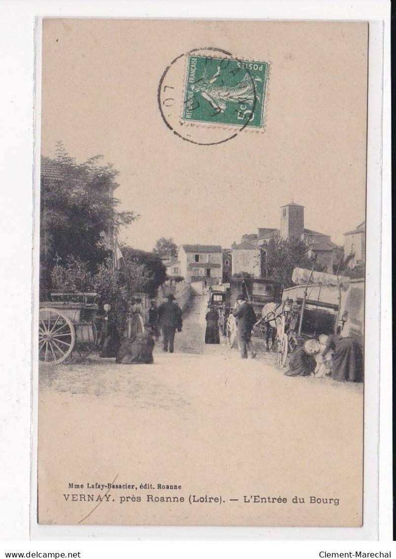 CHARLIEU : Festival Du 5 Septembre 1909, Rue Chanteloup - Très Bon état - Charlieu