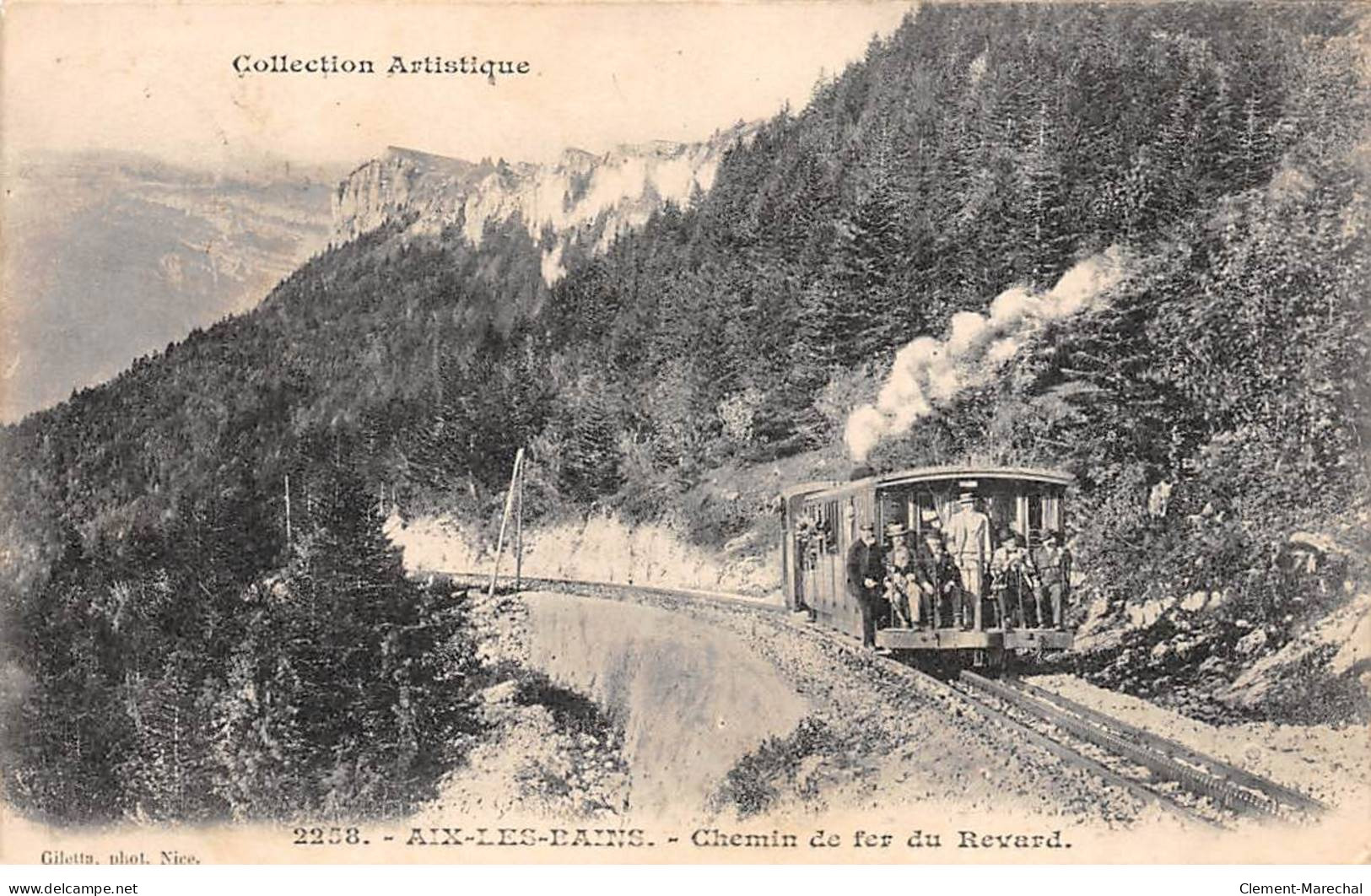 AIX LES BAINS - Chemin De Fer Du Revard - Très Bon état - Aix Les Bains