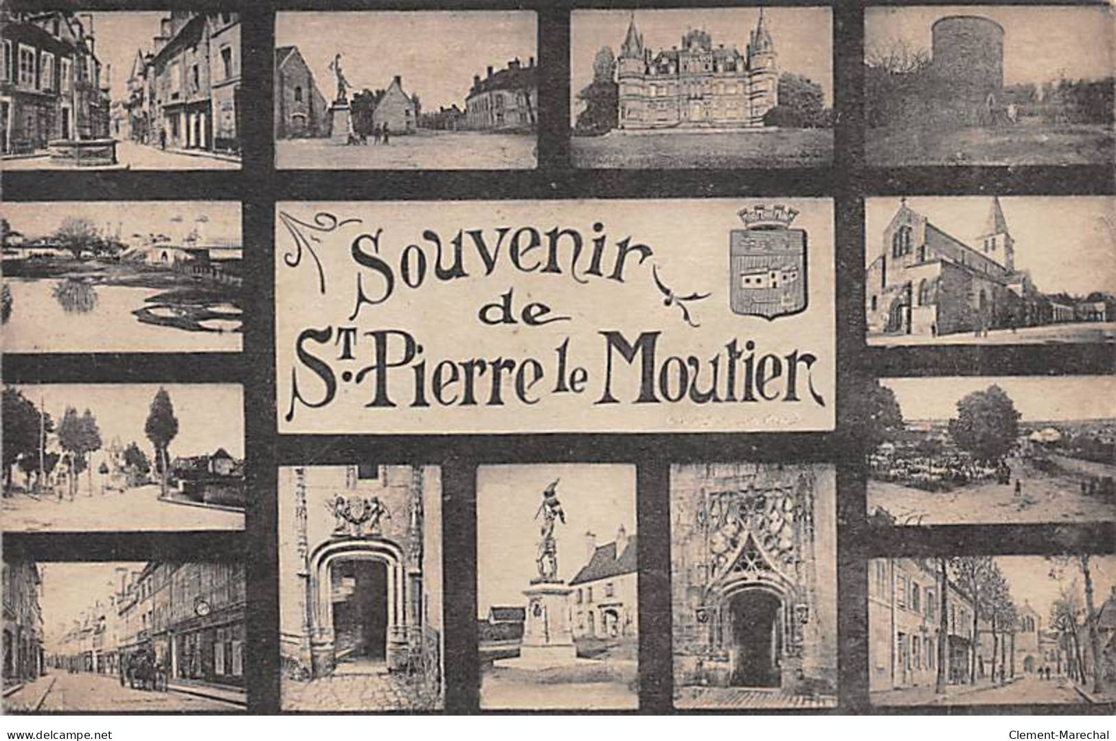 Souvenir De SAINT PIERRE LE MOUTIER - Très Bon état - Saint Pierre Le Moutier