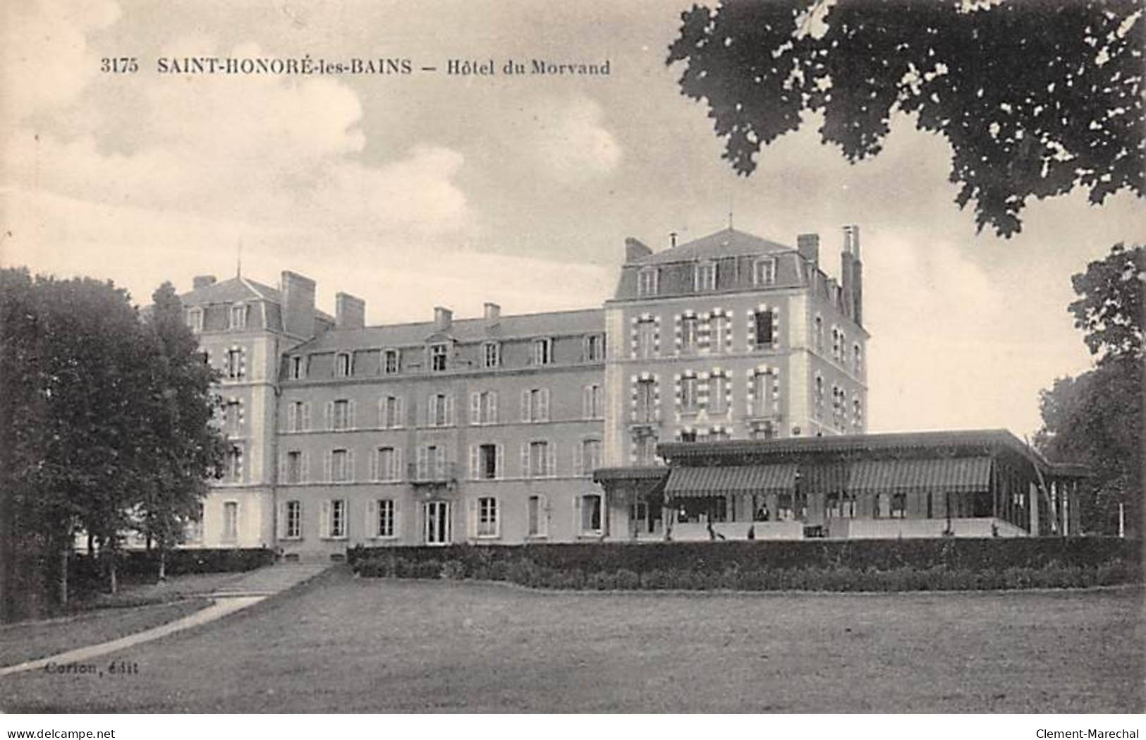 SAINT HONORE LES BAINS - Hôtel Du Morvand - Très Bon état - Saint-Honoré-les-Bains