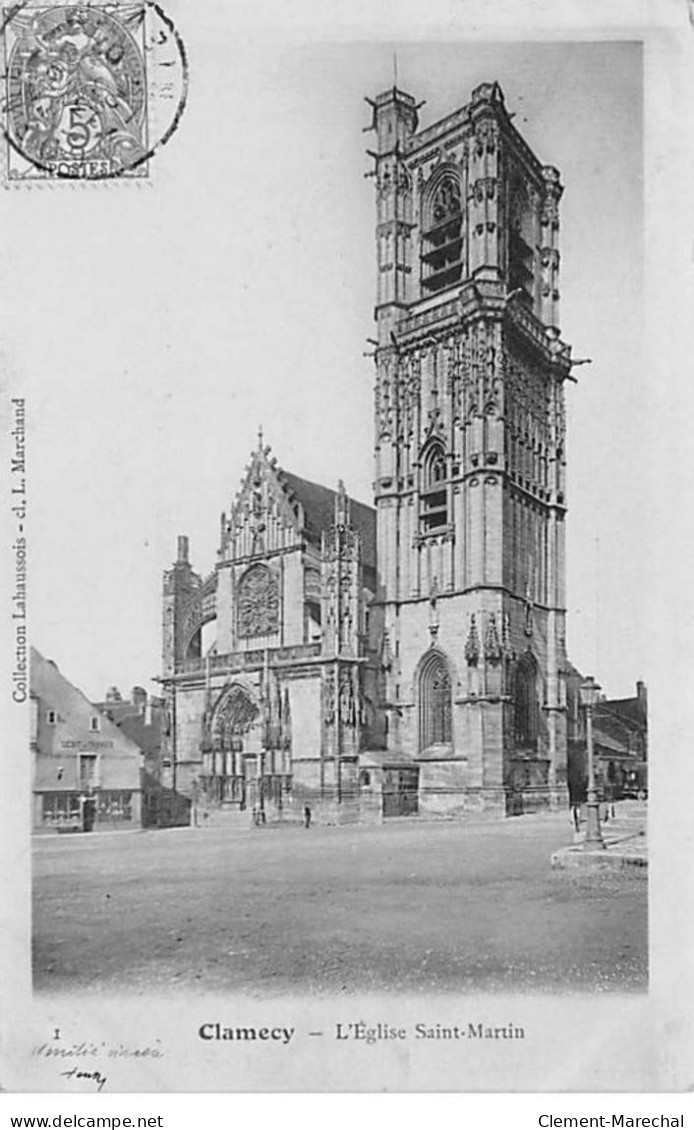 CLAMECY - L'Eglise Saint Martin - Très Bon état - Clamecy