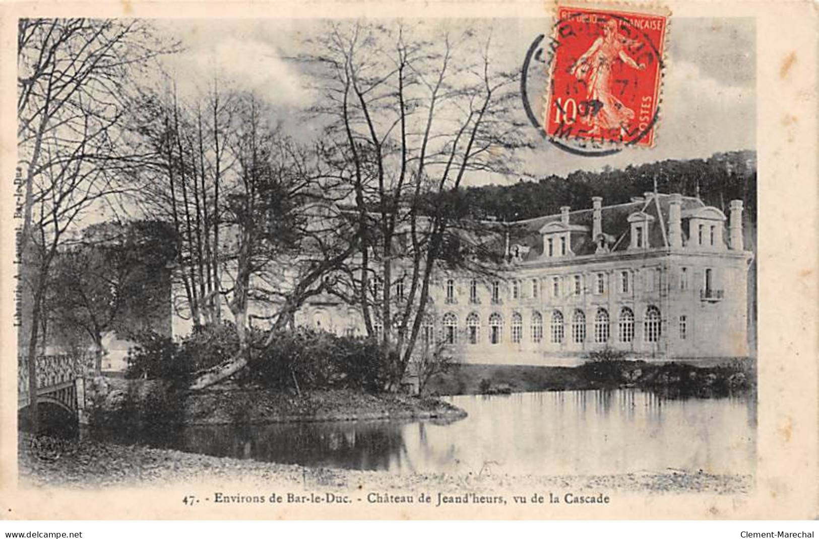 Environs De BAR LE DUC - Château De JEAND'HEURS, Vu De La Cascade - Très Bon état - Other & Unclassified