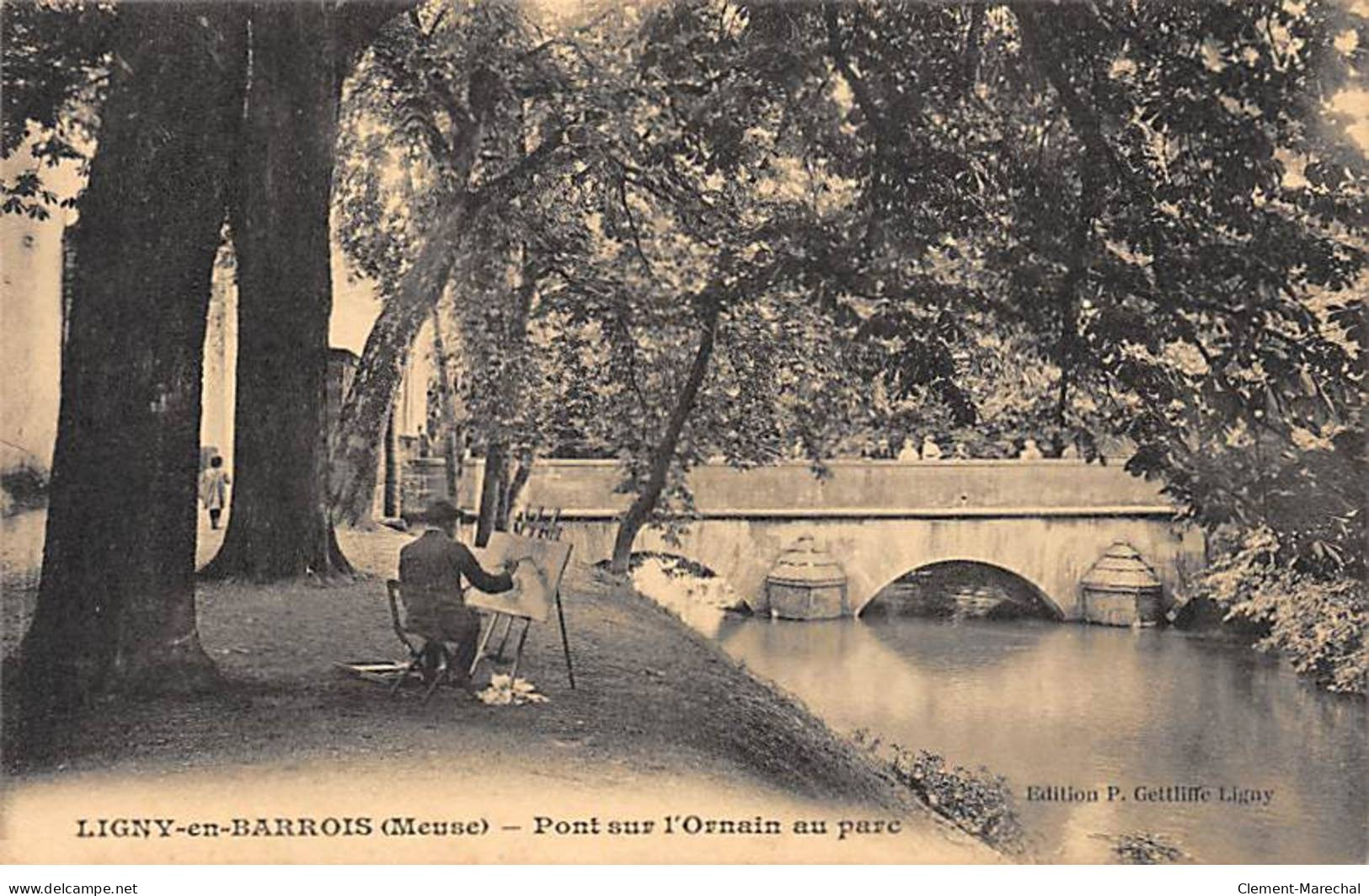 LIGNY EN BARROIS - Pont Sur L'Ornain Au Parc - Très Bon état - Ligny En Barrois