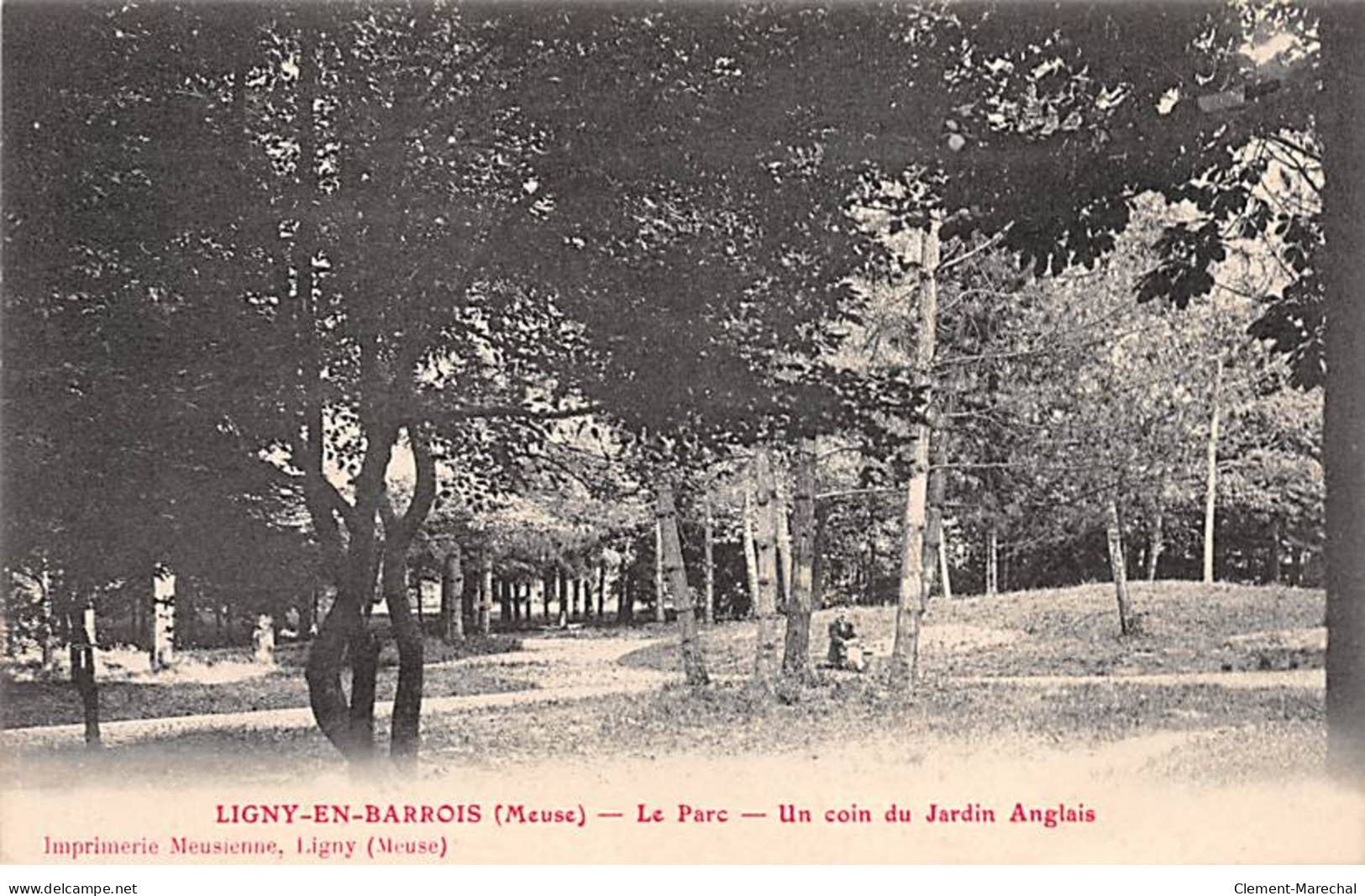 LIGNY EN BARROIS - Le Parc - Un Coin Du Jardin Anglais - Très Bon état - Ligny En Barrois