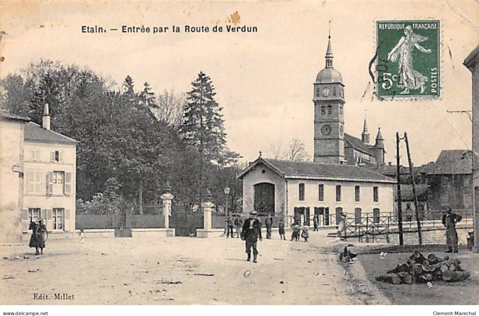 ETAIN - Entrée Par La Route De Verdun - Très Bon état - Etain