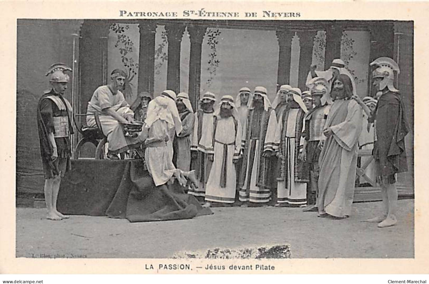 Patronage Saint Etienne De NEVERS - La Passion - Jésus Devant Pilate - Très Bon état - Nevers