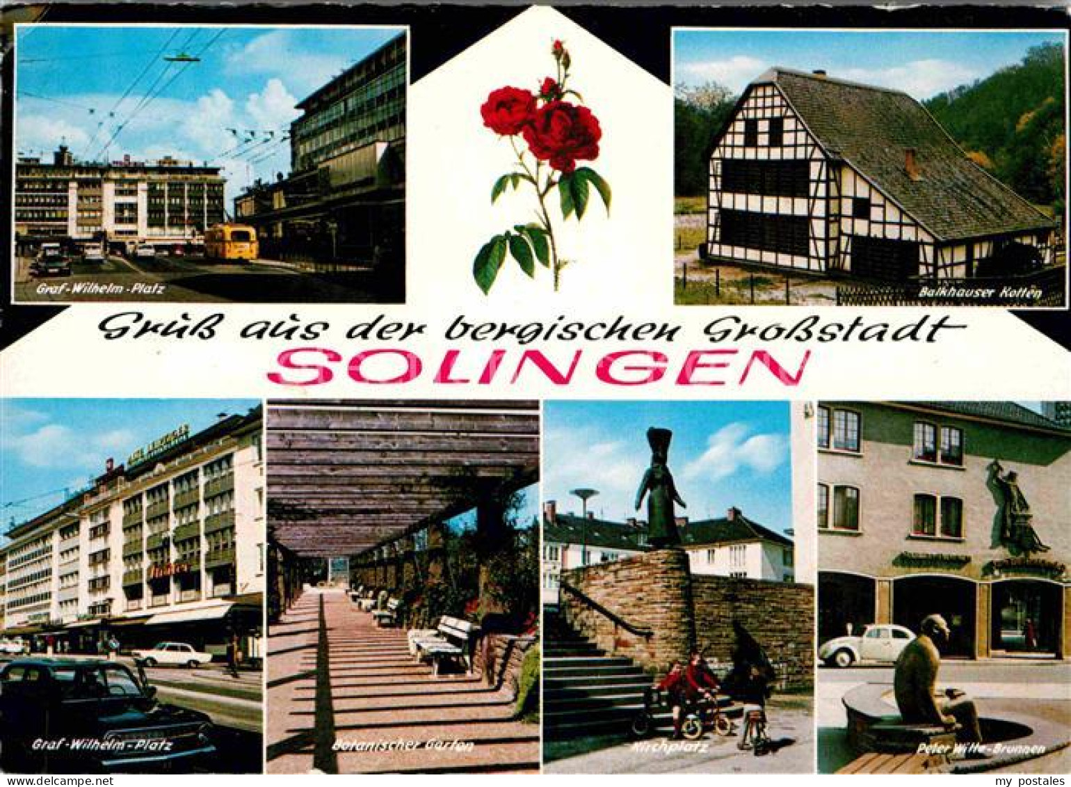 72636772 Solingen Graf-Wilhelm-Platz Kirchplatz Balkhauser Kotten Solingen - Solingen