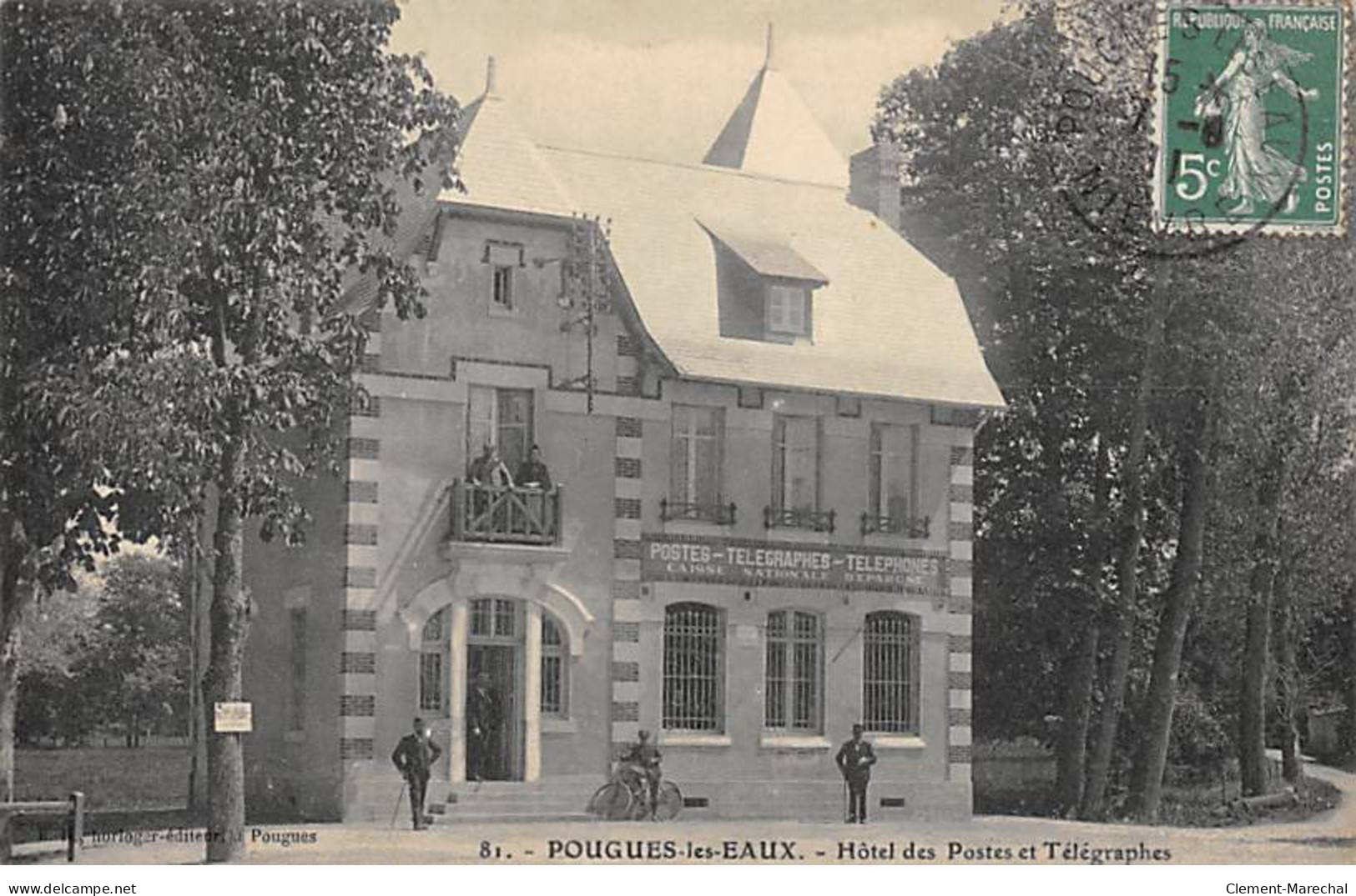 POUGUES LES EAUX - Hôtel Des Postes Et Télégraphes - Très Bon état - Pougues Les Eaux