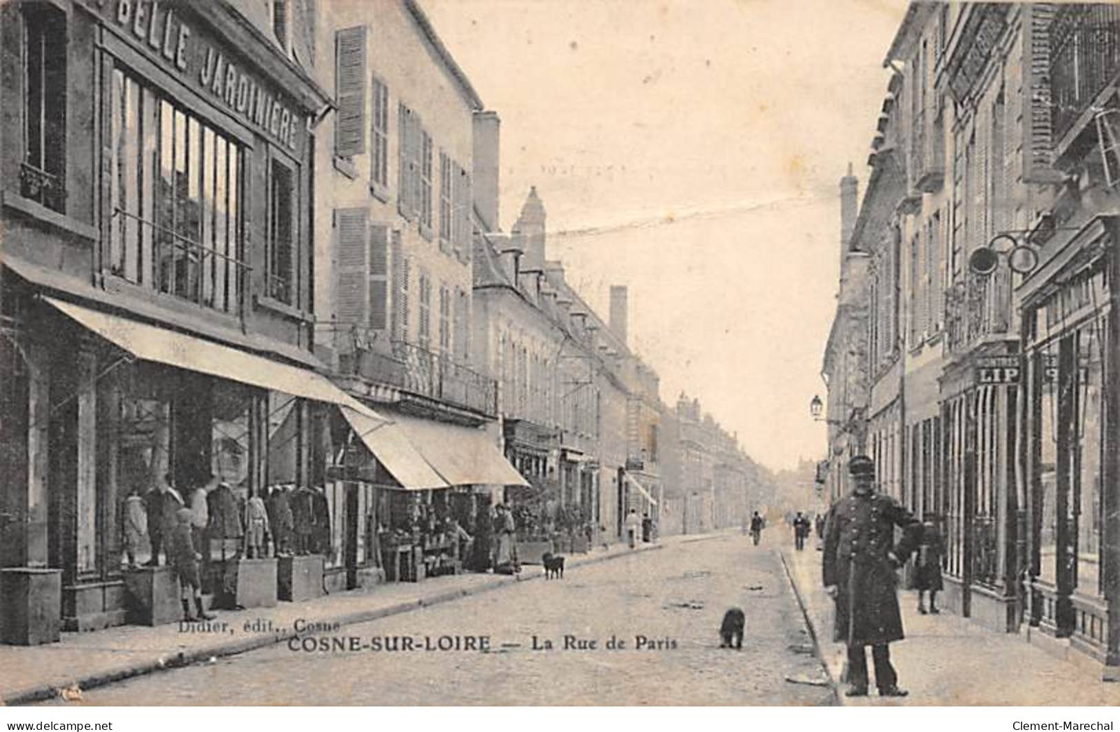 COSNE SUR LOIRE - La Rue De Paris - Très Bon état - Cosne Cours Sur Loire