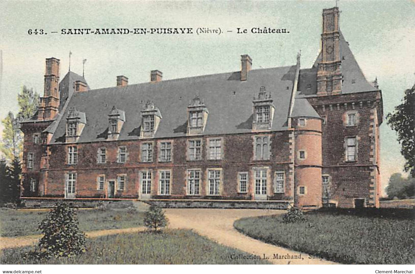 SAINT AMAND EN PUISAYE - Le Château - Très Bon état - Saint-Amand-en-Puisaye