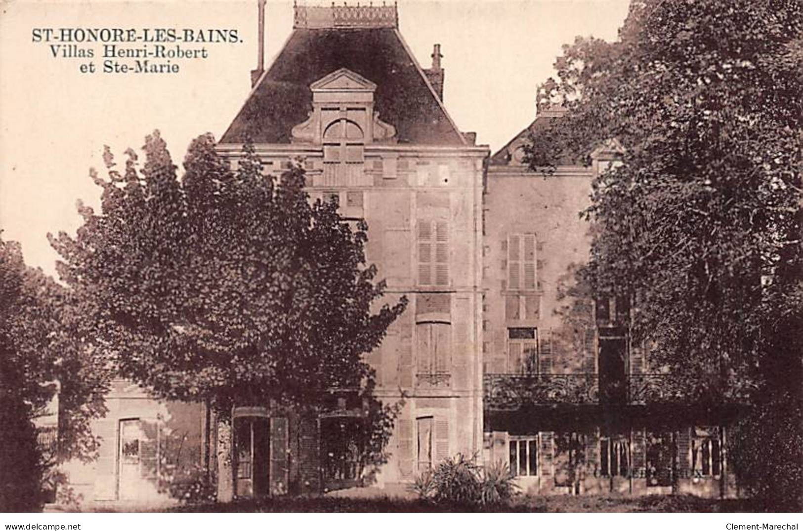 SAINT HONORE LES BAINS - Villas Henri Robert Et Sainte Marie - Très Bon état - Saint-Honoré-les-Bains