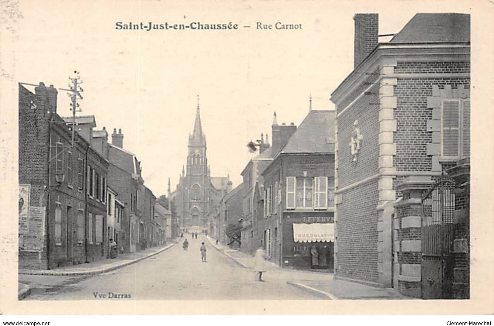 SAINT JUST EN CHAUSSEE - Rue Carnot - Très Bon état - Saint Just En Chaussee
