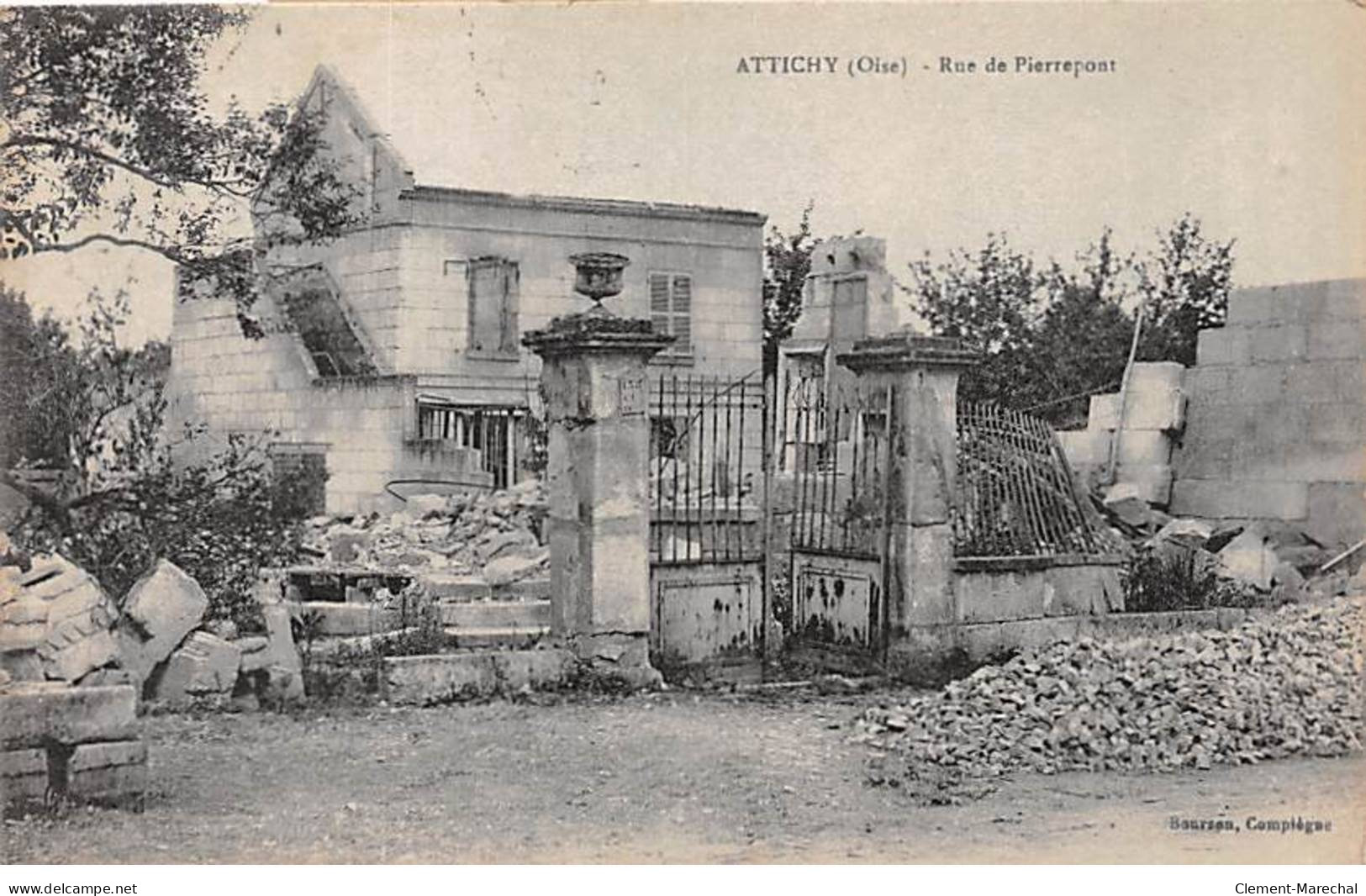 ATTICHY - Rue De Pierrepont - Très Bon état - Attichy