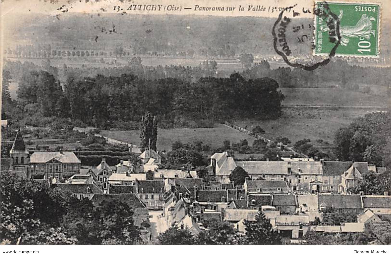 ATTICHY - Panorama Sur La Vallée - Très Bon état - Attichy