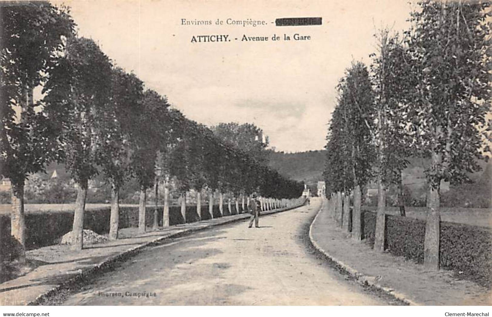 ATTICHY - Avenue De La Gare - Très Bon état - Attichy