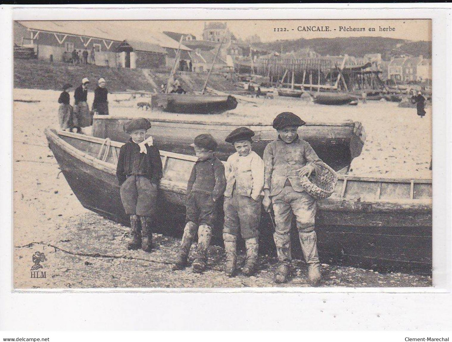 CANCALE : Pêcheurs En Herbe - Très Bon état - Cancale