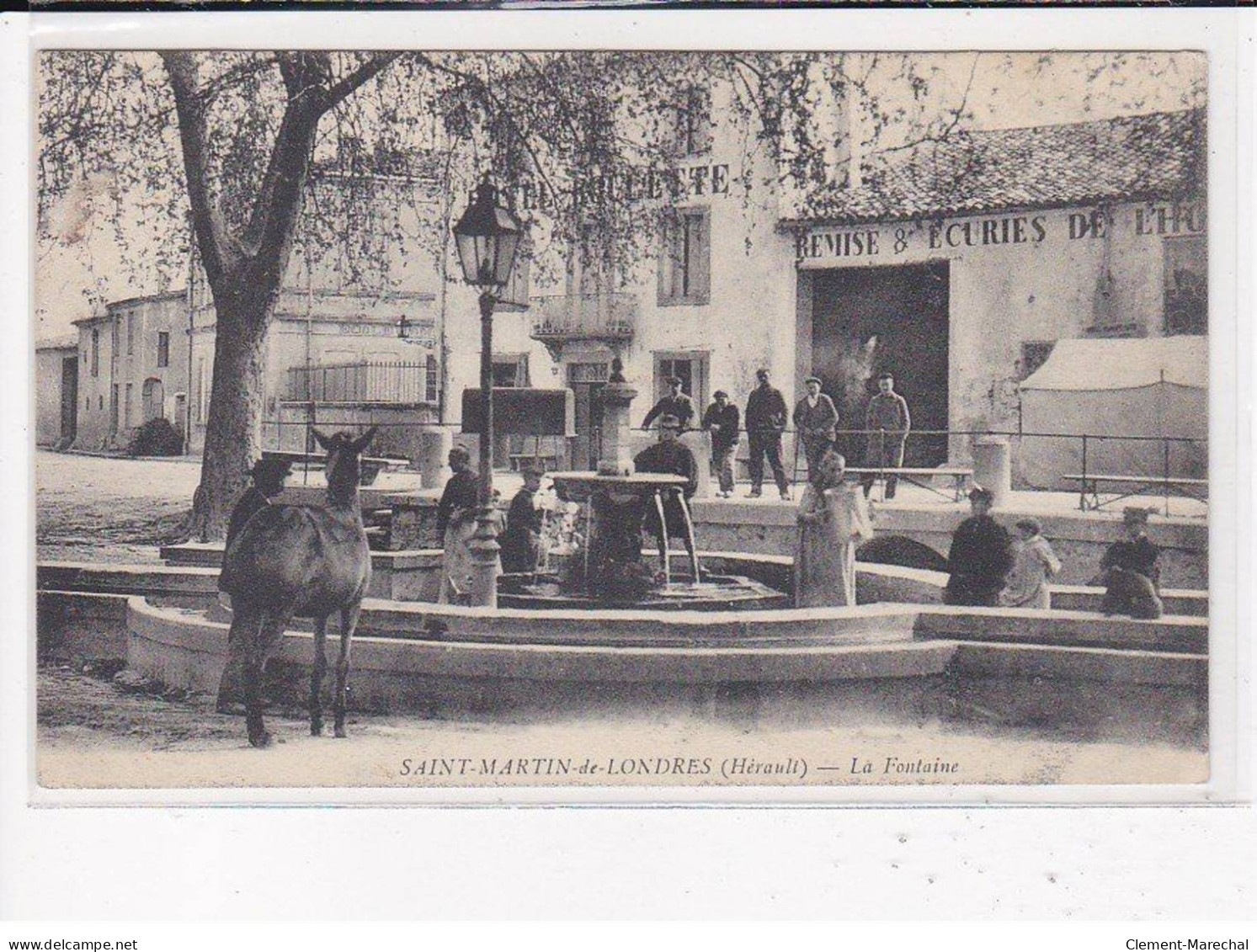 SAINT-MARTIN-de-LONDRES : La Fontaine - Très Bon état - Otros & Sin Clasificación