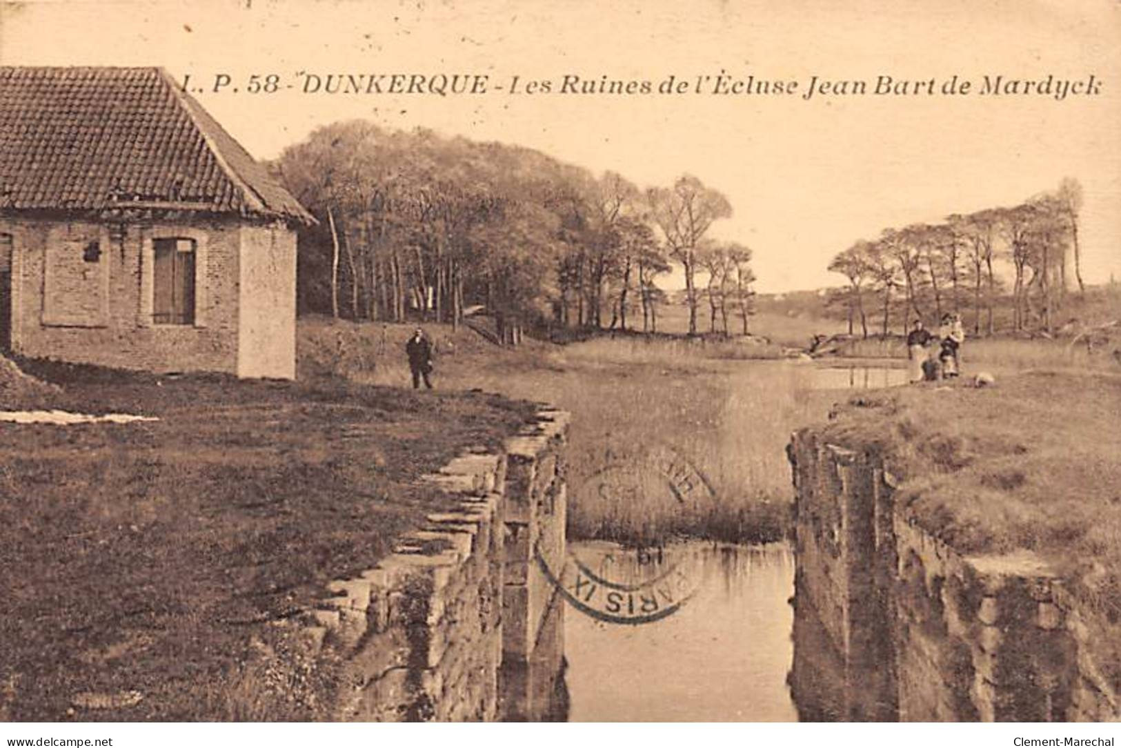 DUNKERQUE - Les Ruines De L'Ecluse Jean Bart De Mardyck - Très Bon état - Dunkerque