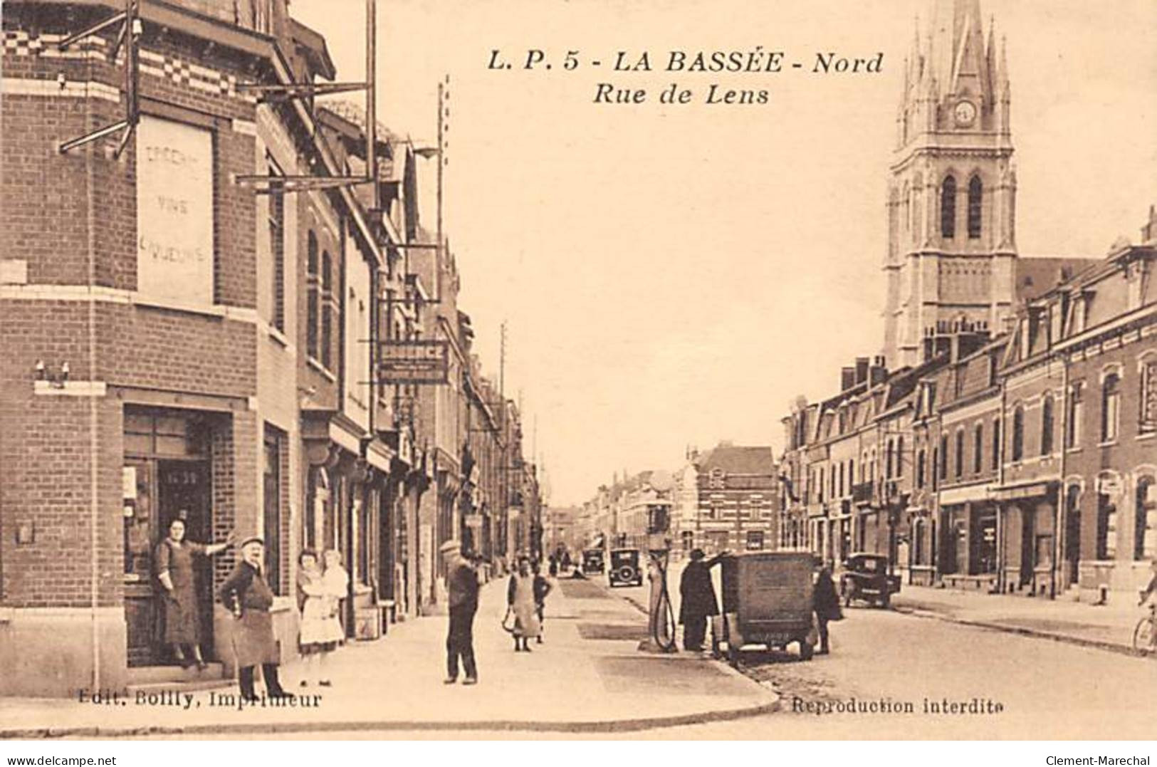LA BASSEE - Rue De Lens - Très Bon état - Sonstige & Ohne Zuordnung