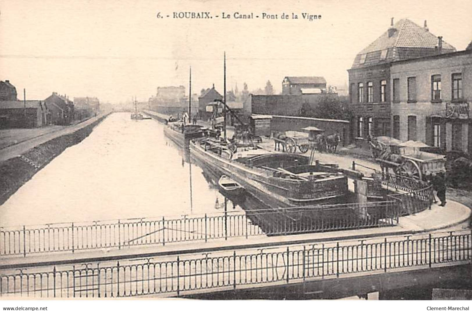 ROUBAIX - Le Canal - Pont De La Vigne - Très Bon état - Roubaix