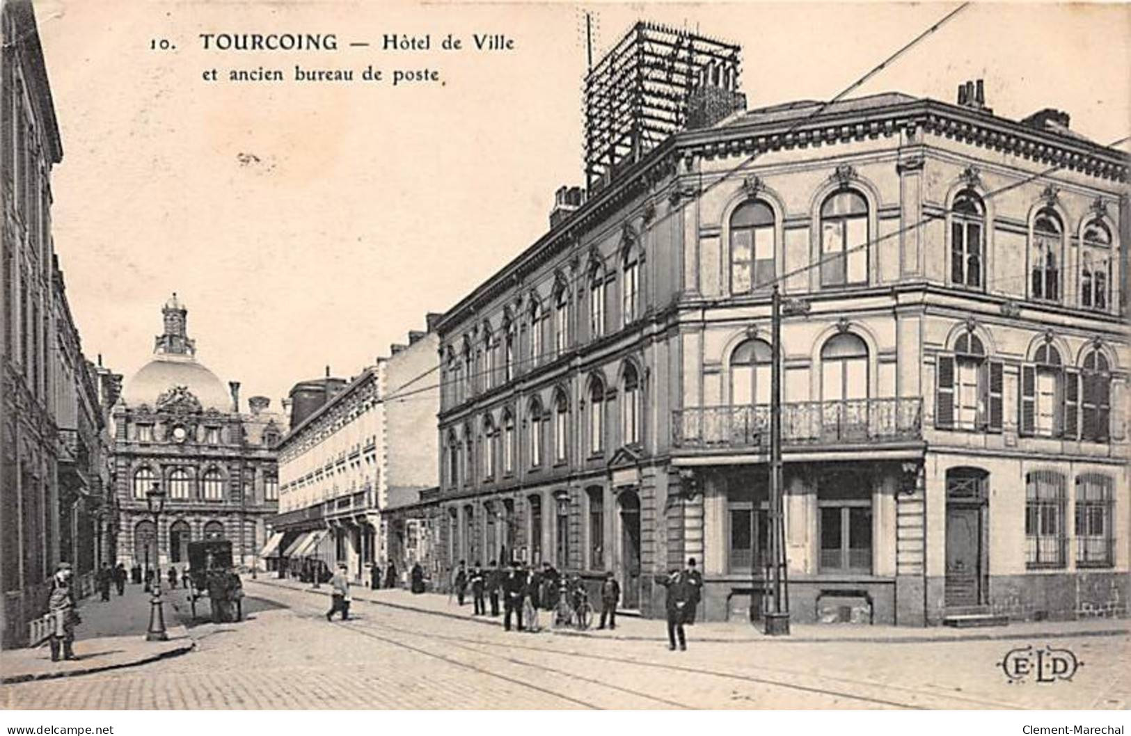 TOURCOING - Hôtel De Ville Et Ancien Bureau De Poste - Très Bon état - Tourcoing