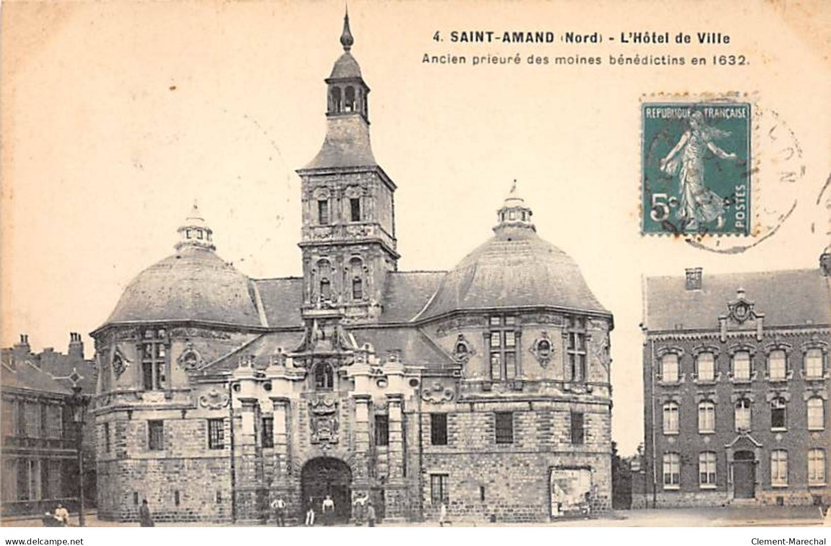SAINT AMAND - L'Hôtel De Ville - Très Bon état - Saint Amand Les Eaux