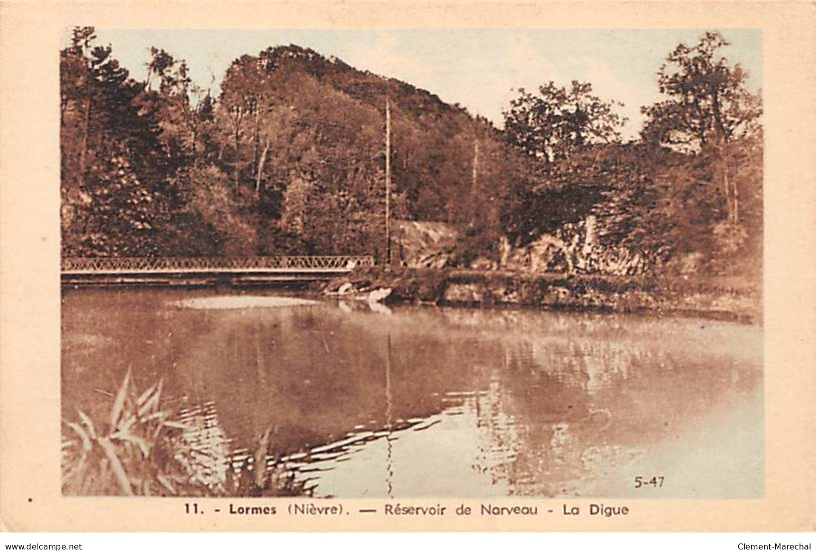 LORMES - Réservoir De Narveau - La Digue - Très Bon état - Lormes