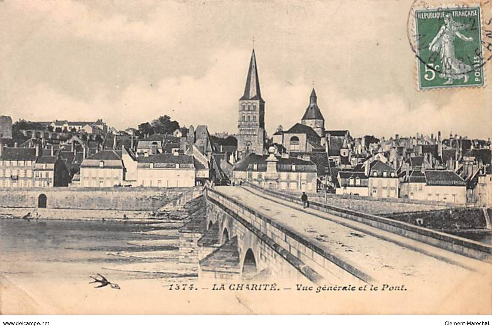 LA CHARITE - Vue Générale Et Le Pont - état - La Charité Sur Loire