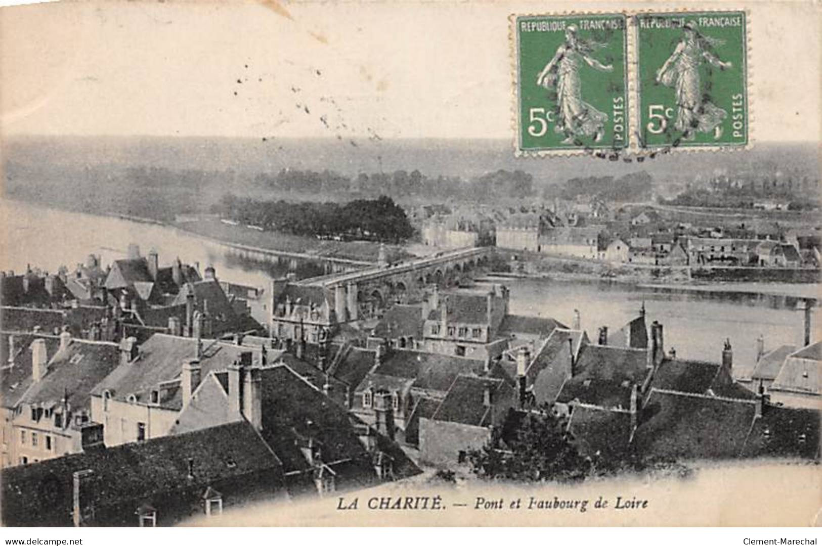 LA CHARITE - Pont Et Faubourg De Loire - Très Bon état - La Charité Sur Loire