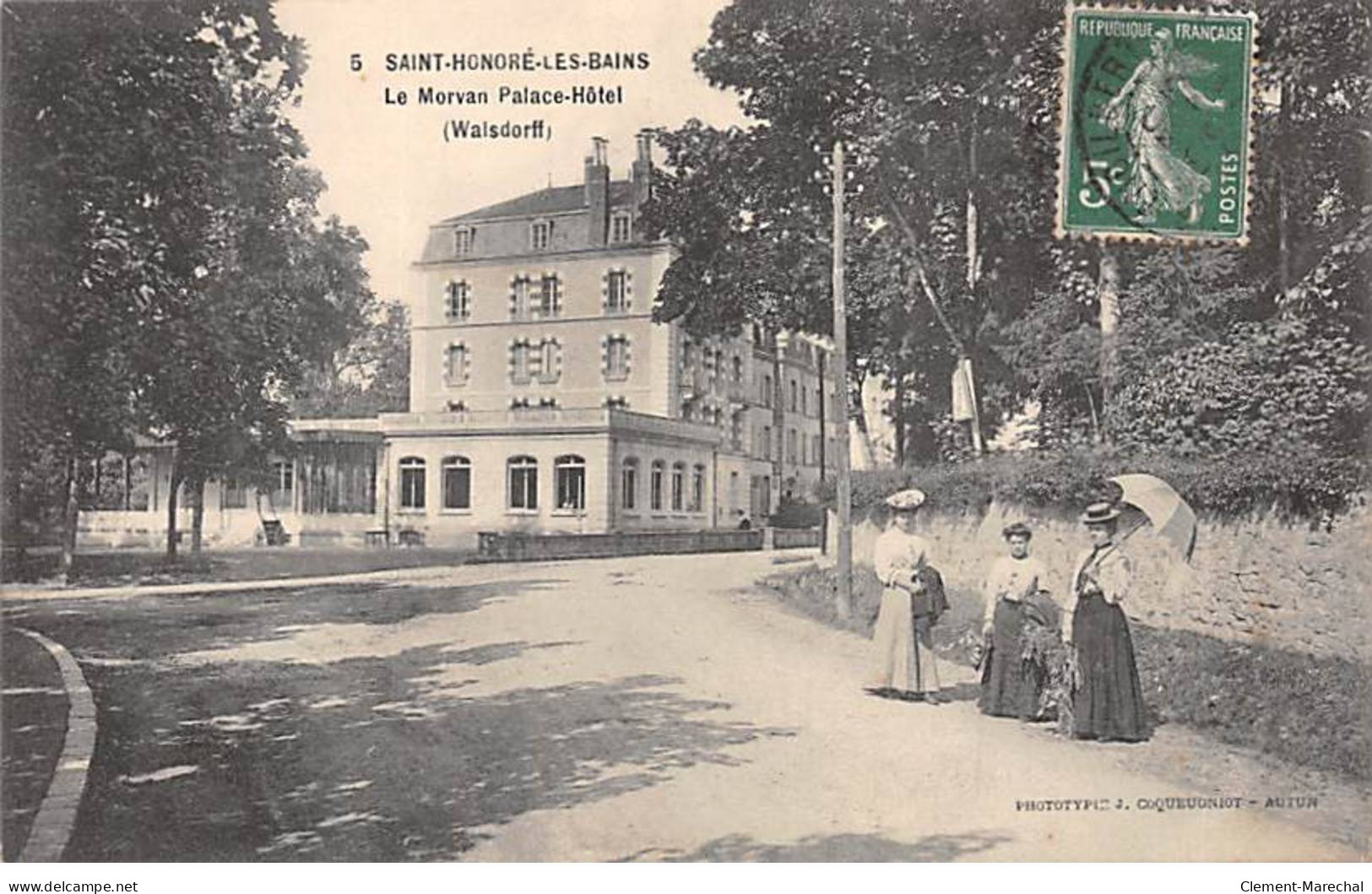 SAINT HONORE LES BAINS - Le Morvan Palace Hôtel - Très Bon état - Saint-Honoré-les-Bains