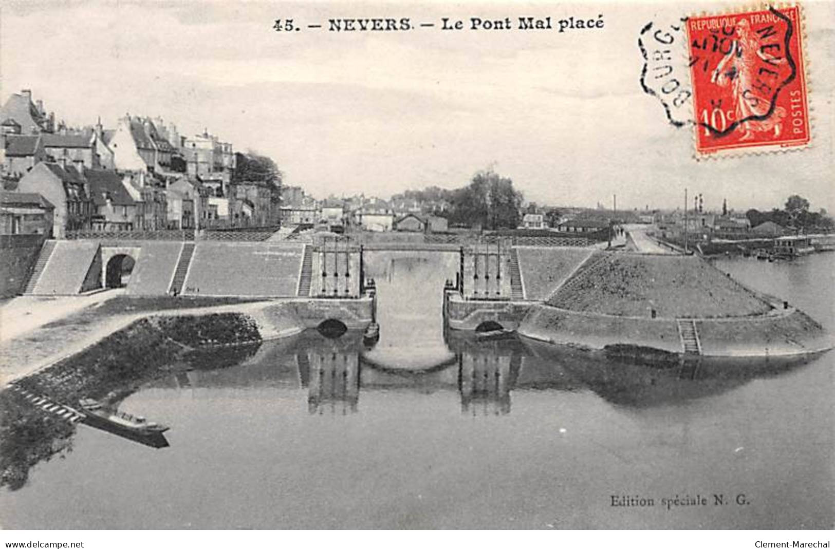 NEVERS - Le Pont Mal Placé - Très Bon état - Nevers