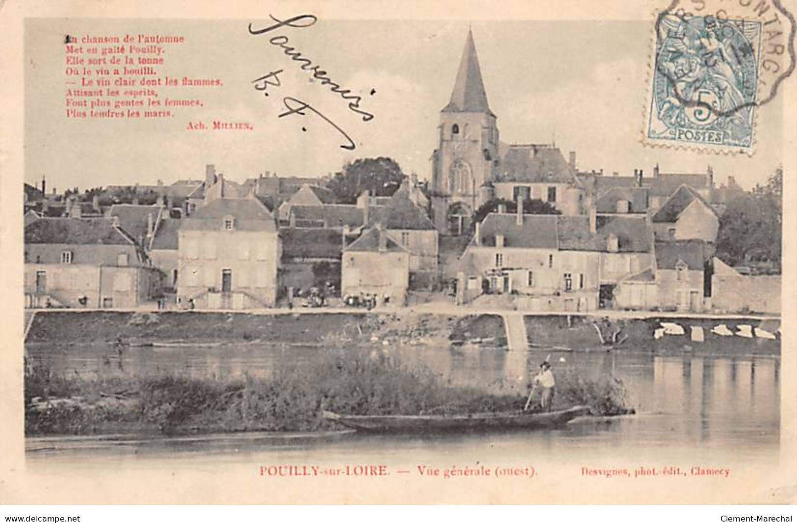 POUILLY SUR LOIRE - Vue Générale - Très Bon état - Pouilly Sur Loire
