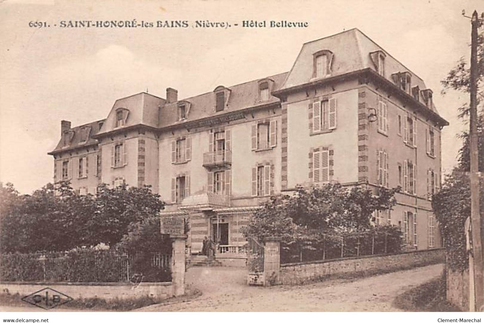 SAINT HONORE LES BAINS - Hôtel Bellevue - Très Bon état - Saint-Honoré-les-Bains
