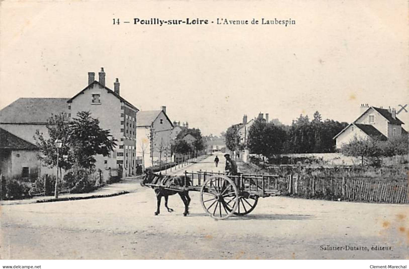 POUILLY SUR LOIRE - L'Avenue De Laubespin - Très Bon état - Pouilly Sur Loire
