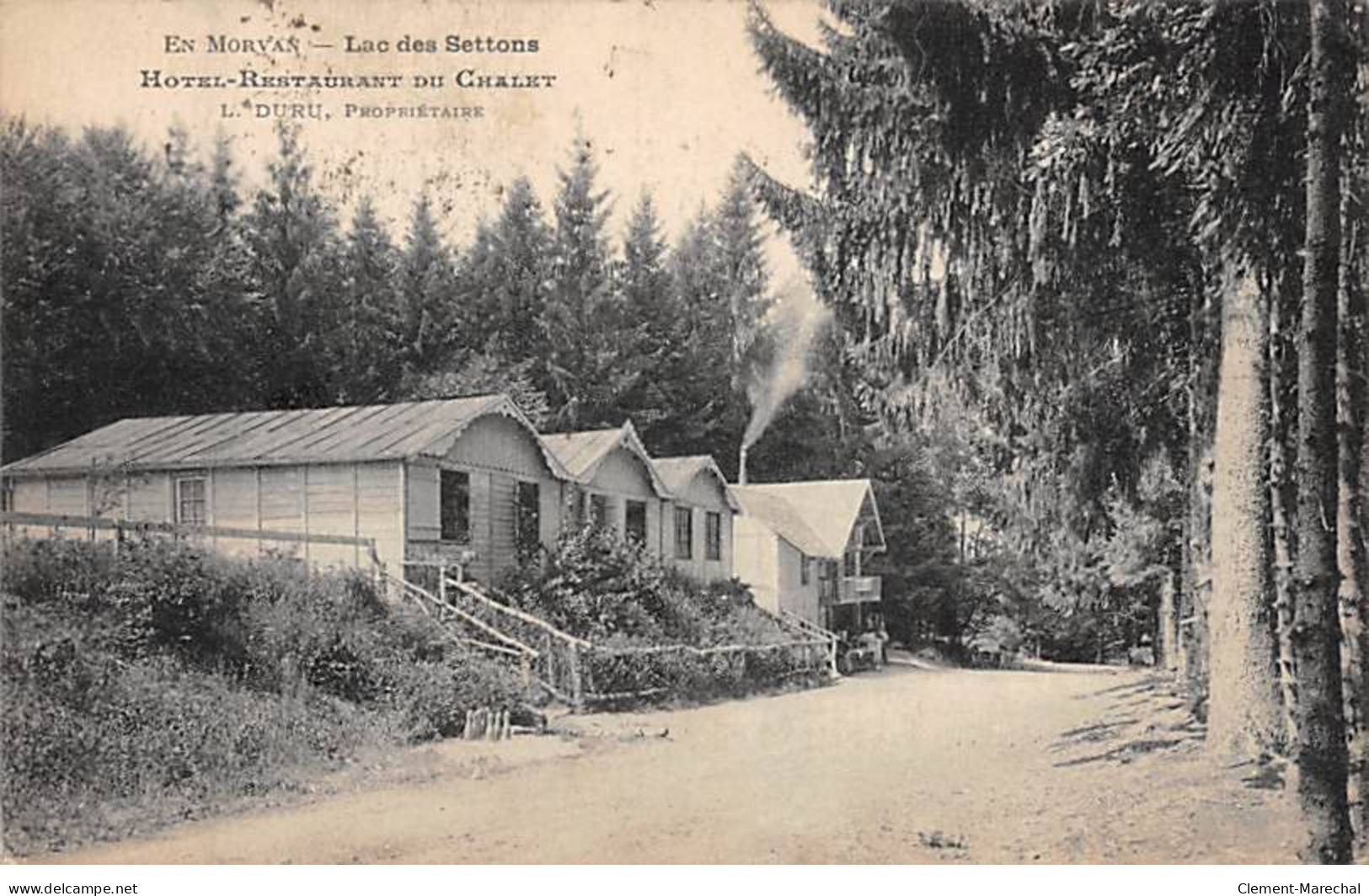 Lac Des SETTONS - Hotel Restaurant Du Chalet - Très Bon état - Otros & Sin Clasificación