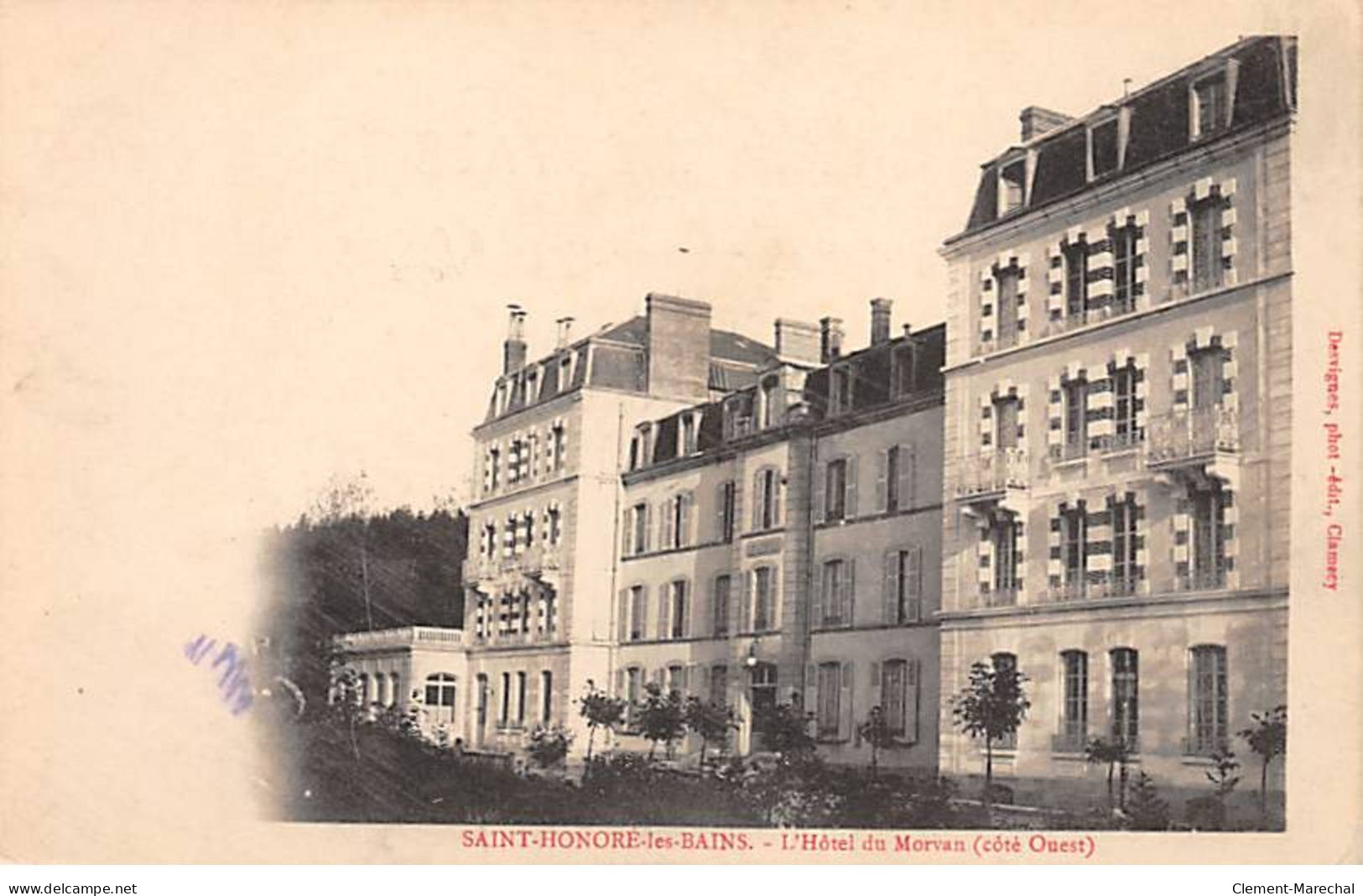 SAINT HONORE LES BAINS - L'Hôtel Du Morvan - Très Bon état - Saint-Honoré-les-Bains