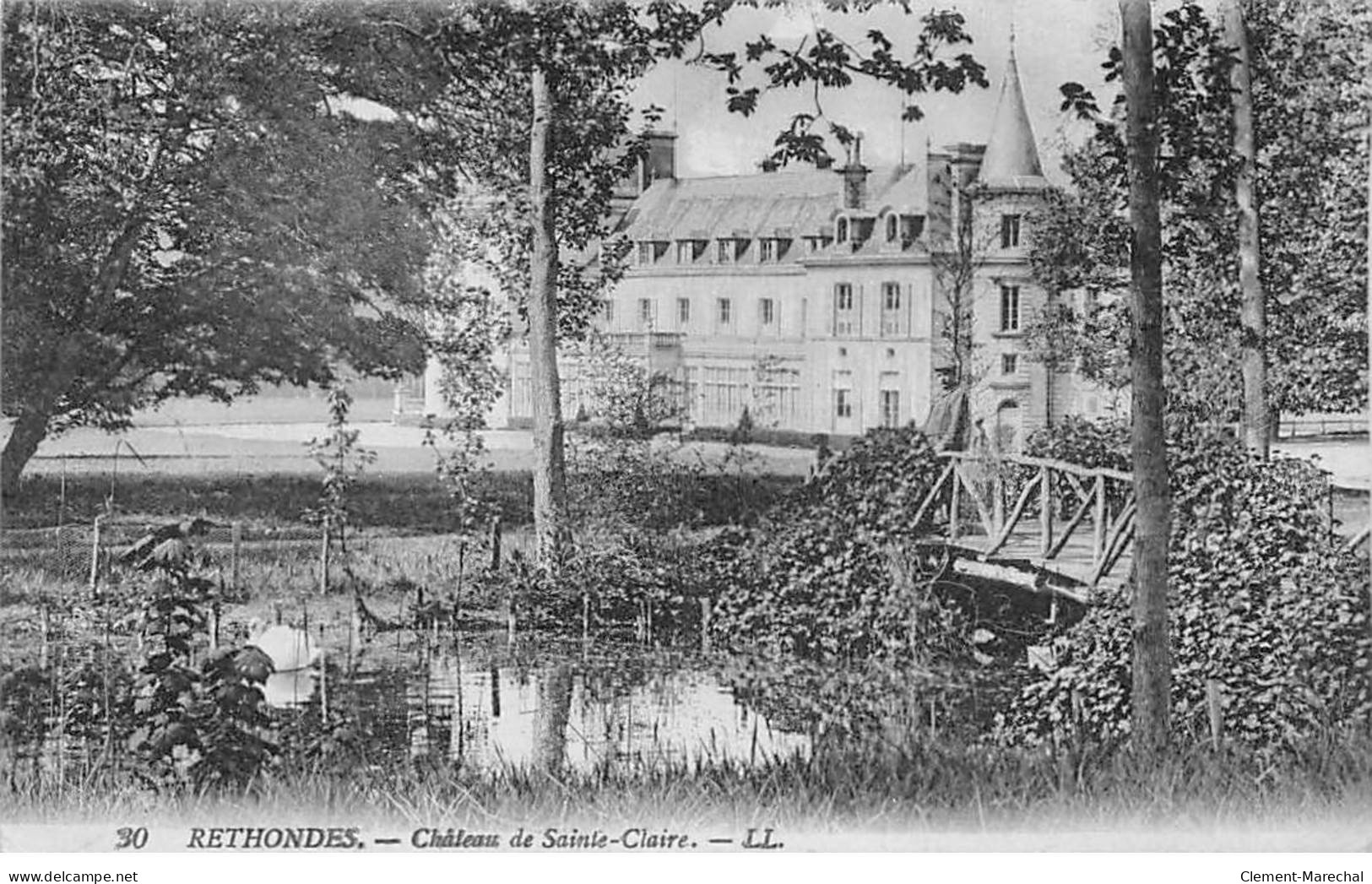 RETHONDES - Château De Sainte Claire - Très Bon état - Rethondes