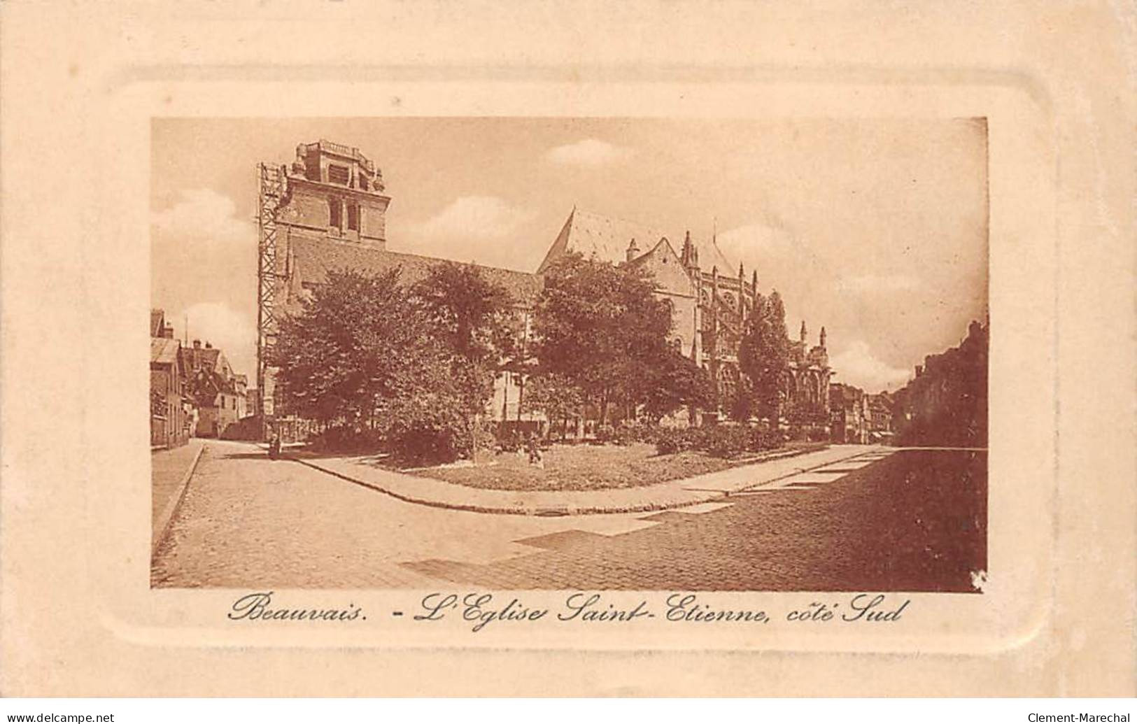 BEAUVAIS - L'Eglise Saint Etienne, Côté Sud - Très Bon état - Beauvais