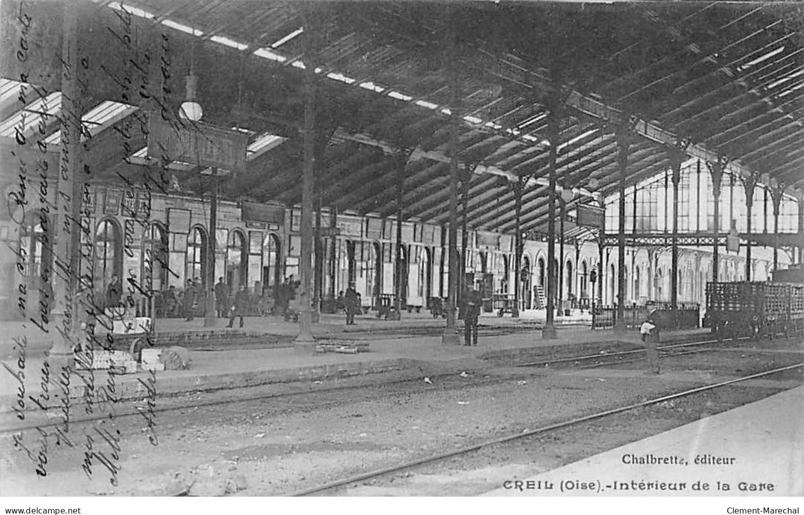 CREIL - Intérieur De La Gare - Très Bon état - Creil