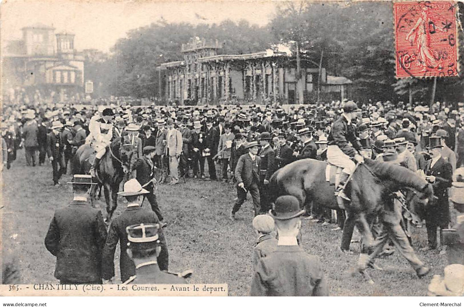 CHANTILLY - Les Courses - Avant Le Départ - Très Bon état - Chantilly