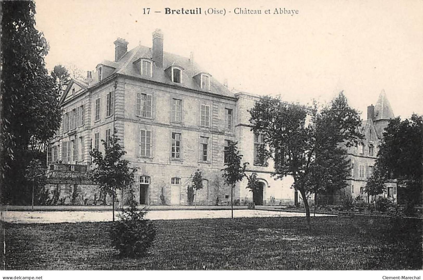 BRETEUIL - Château Et Abbaye - Très Bon état - Breteuil
